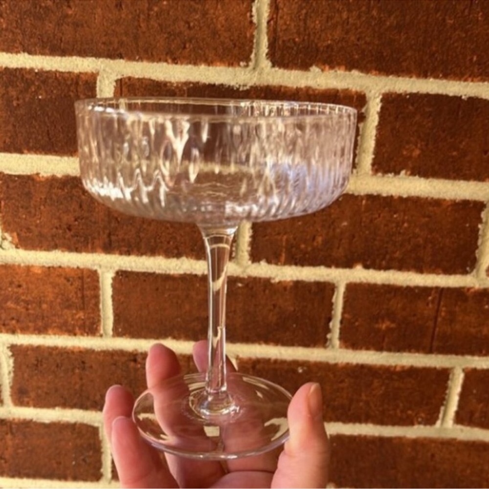 NWT Set of 2 Nespresso x Fusalp Limited Edition Martini Glasses